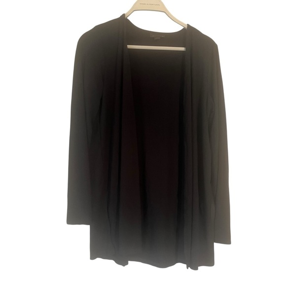 J.Jill Black Open Front Cardigan small - Picture 2 of 5